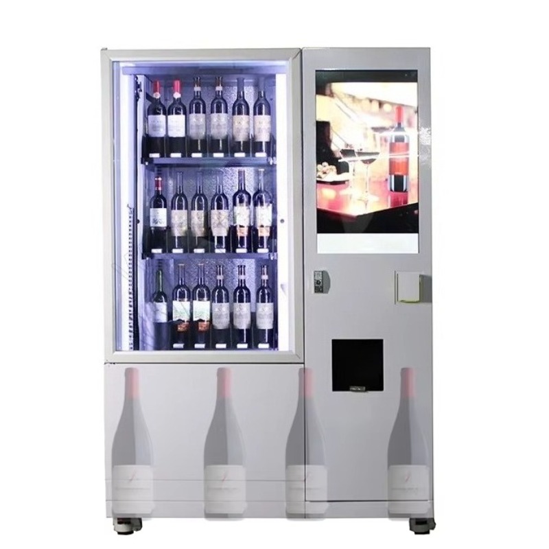 Wine Beer Refrigerator - Automat sprzedający z inteligentnym systemem weryfikacji