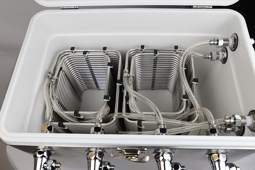 Wine X Beer - Przenośny pojemnik termiczny ze stali nierdzewnej,