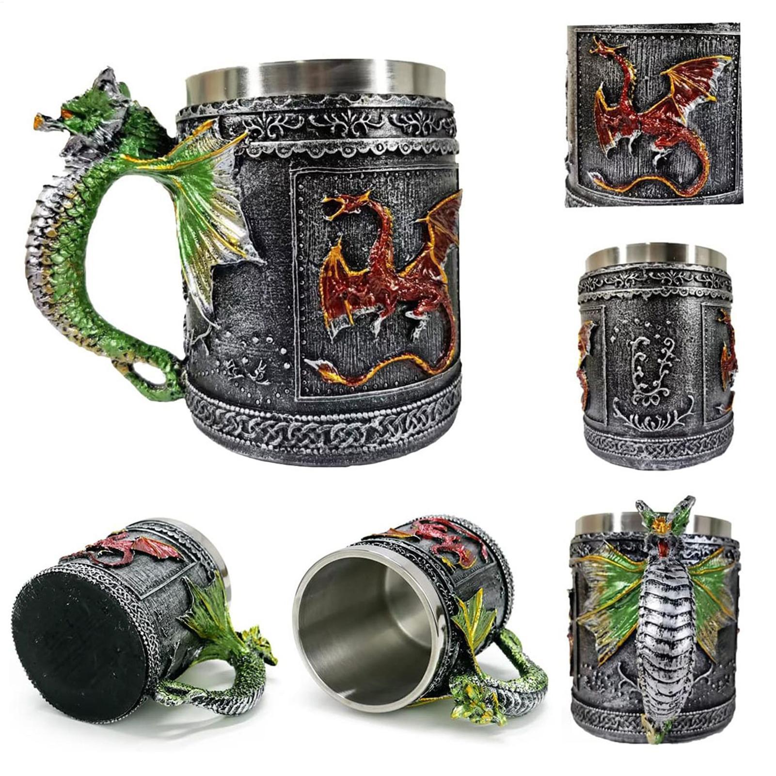 Wine Beer Coffee Drink - Kubek Smoczy Gotyckie Kubki do Picia