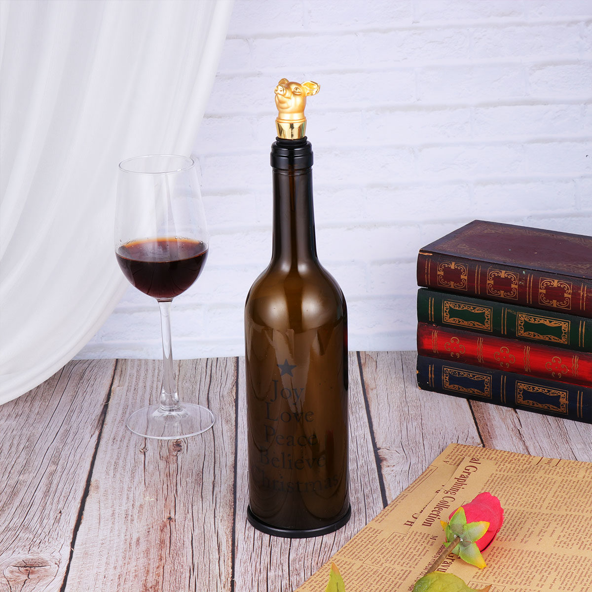 Wine Beer Restaurant - 1 szt. Kreatywny korek do wina