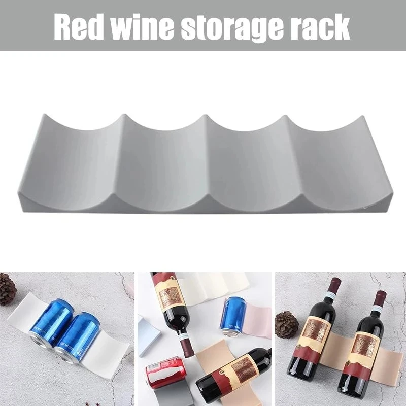 Wine Beer Refrigerator - 1 szt. Stojak na butelki wina,