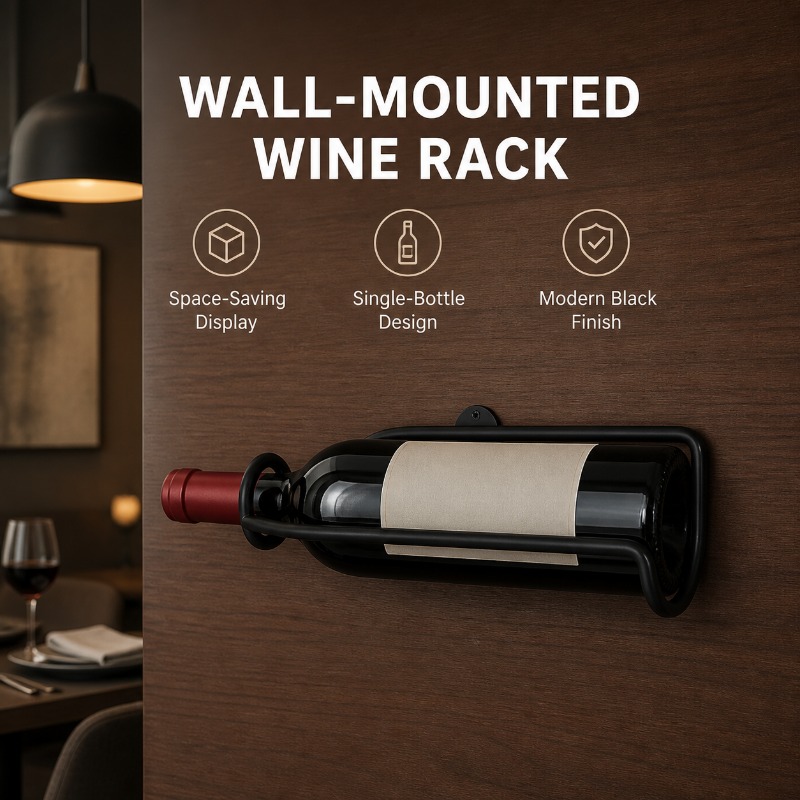 Metalowy wieszak na wino monto – Wine Beer Restaurant recenzja i cena