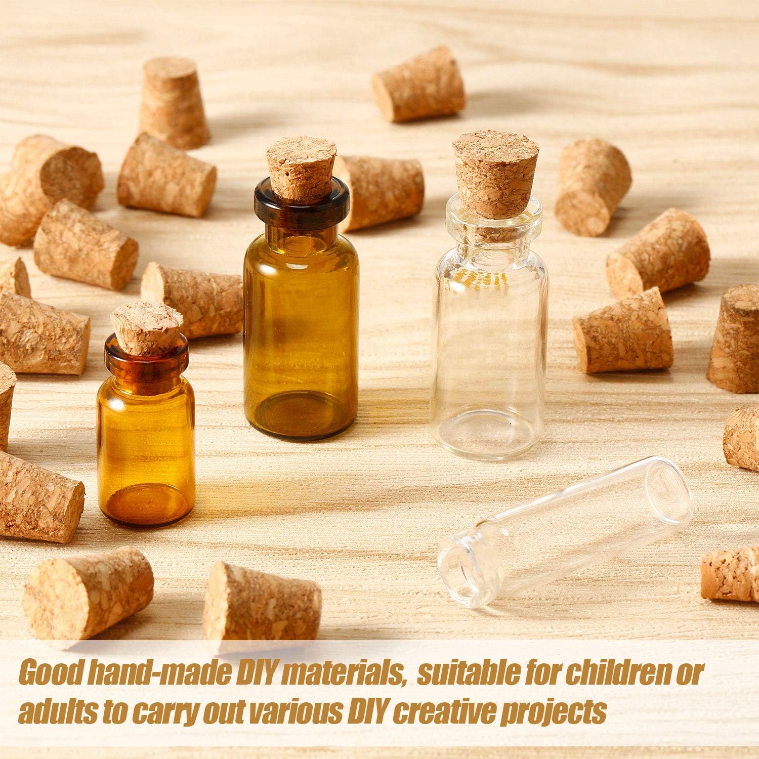 100 sztuk różnych korków do bu – Wine Bottle Size recenzja i cena