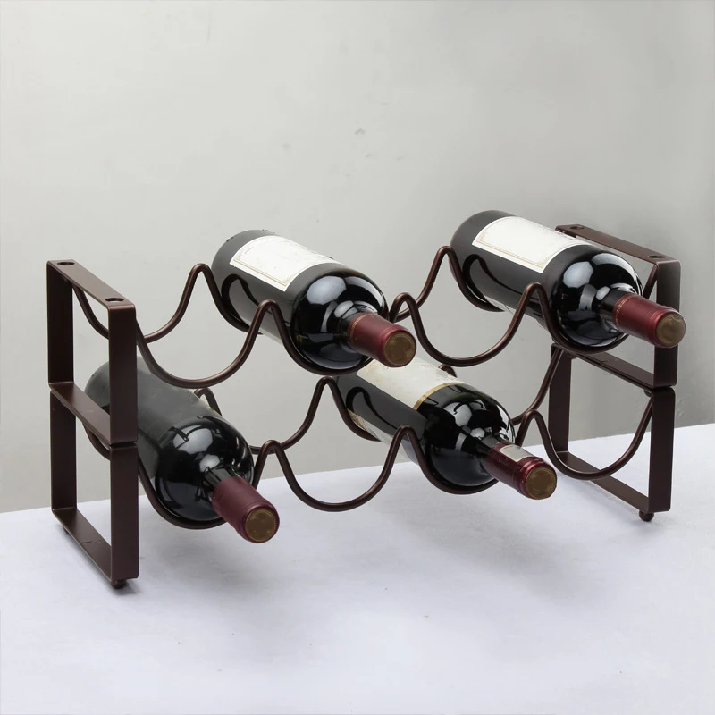 Kreatywny stojak na wino w sty – Wine Bottle Size recenzja i cena