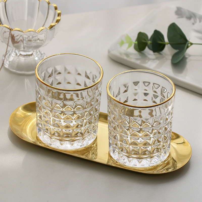 3/2/szt wytłaczane szkło kubek – Wine Beer Coffee Drink recenzja i cena