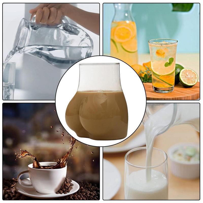 450ml Śliczny szklany kubek w  – Wine Beer Coffee Drink recenzja i cena